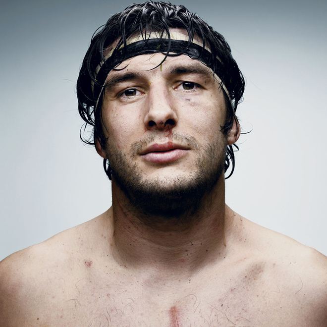 Jean Bouilhou from the Broken Face series by Denis Rouvre Jean Bouilhou from the Broken Face series by Denis Rouvre