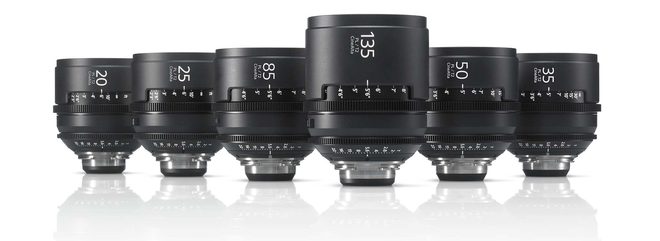 Sony PL Mount Prime Lenses